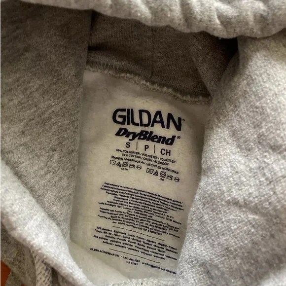 NEW Gildan Texas Physics UT Longhorns Hoodie Sweatshirt Unisex Small Gray NWOT